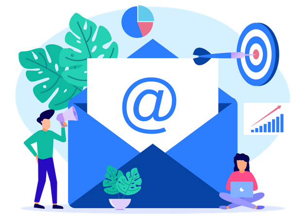 Email Services Illustration