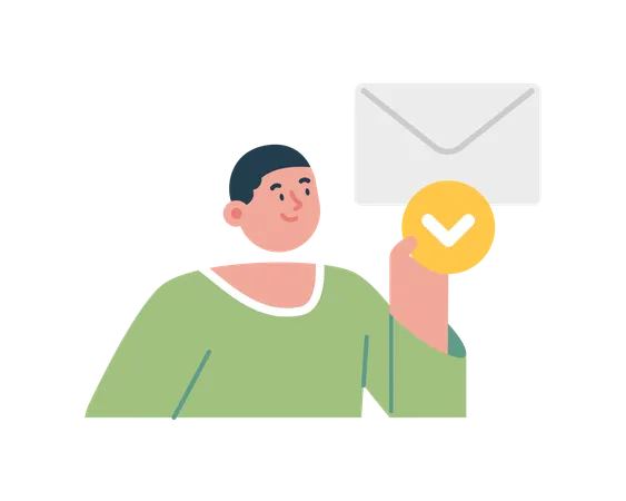 Email verification  Illustration