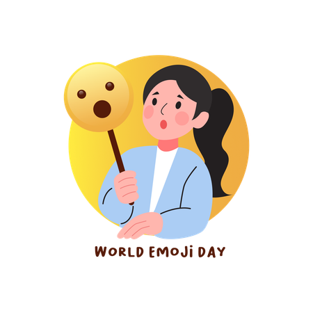 Emoji de choc  Illustration