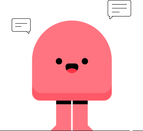 Emoji heureux  Illustration