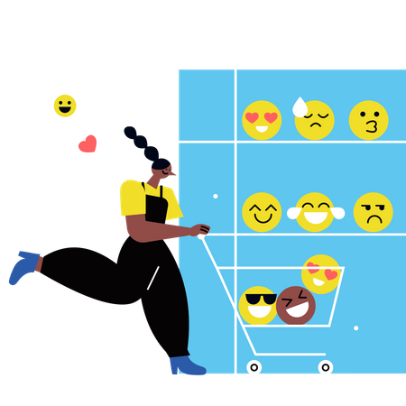 Emojieshop  Illustration