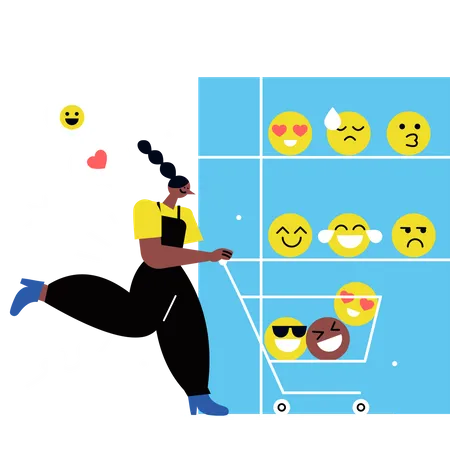 Emojieshop  Illustration