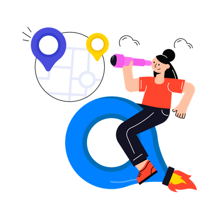 Emplacement du courrier  Illustration