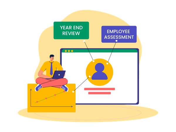 Employee assessment  Illustration