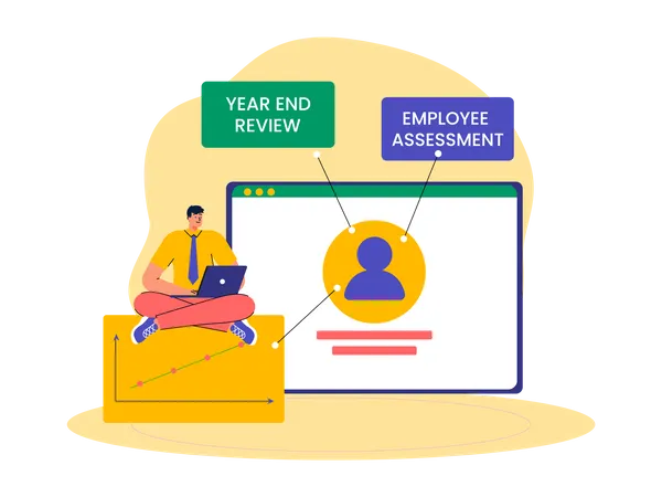 Employee assessment  Illustration