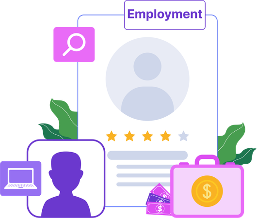 Employee feedback  Illustration