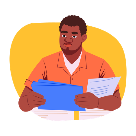 Employee  Illustration