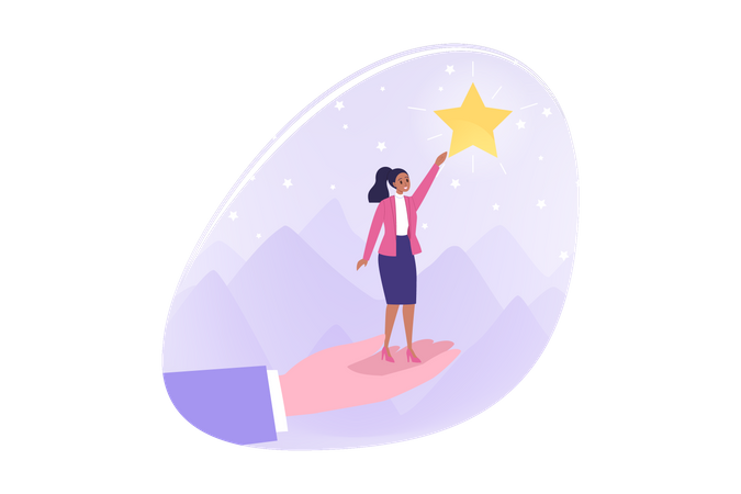 Employee of the year  Illustration