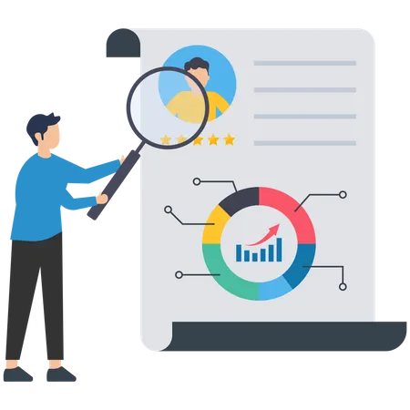 Employee performance evaluation  Illustration