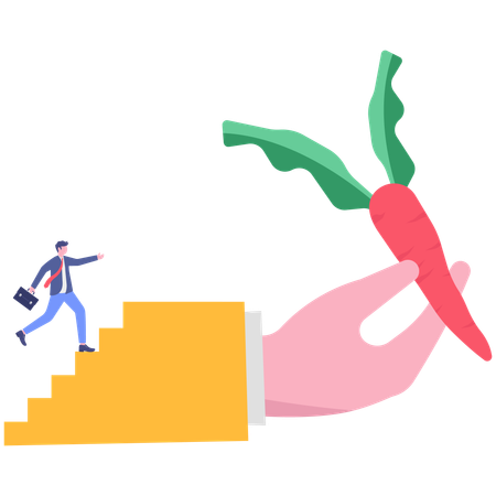 Employee receives incentive  Illustration