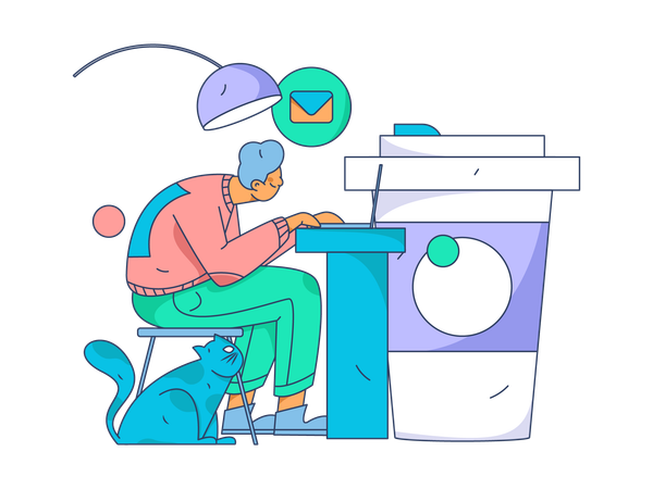 Employee refreshment  Illustration