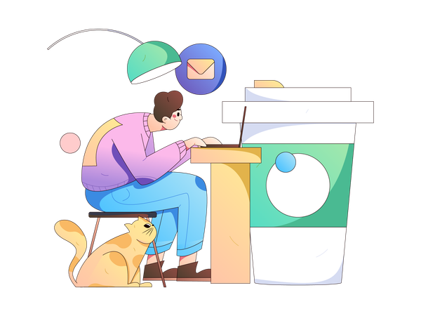 Employee refreshment  Illustration