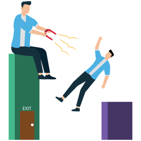 Employee Retention via Benefits & Welfare Program  Illustration