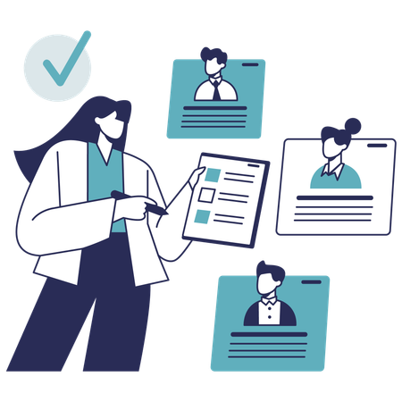 Employee Selection  Illustration