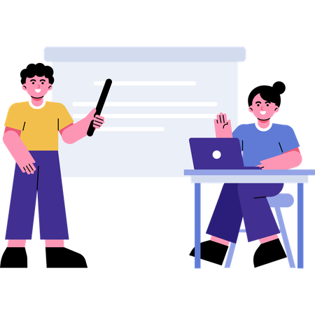 Employee Training  Illustration