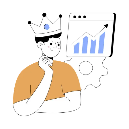 Employee Winning Sales Strategies  Illustration
