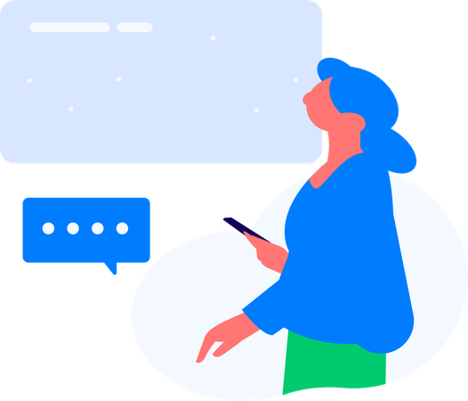 Employee working on task management  Illustration