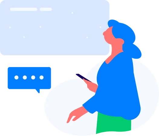 Employee working on task management  Illustration