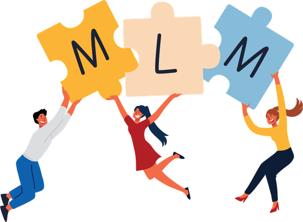 Employees are following MLM strategy  Illustration