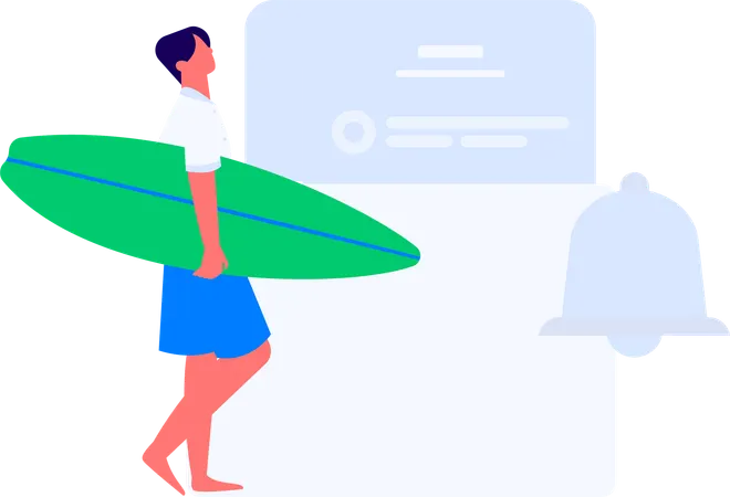 事業目標に取り組む従業員  イラスト