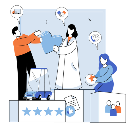 Employment opportunities arise from growth and expansion businesses  Illustration