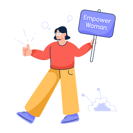 Empoderamento das Mulheres  Ilustração