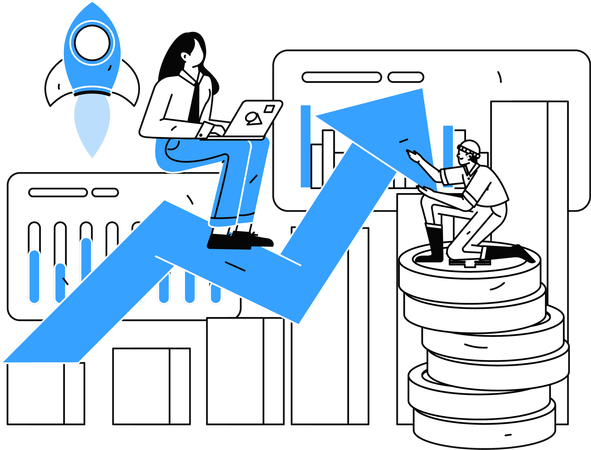 Empresária avalia taxa de sucesso de lançamento entre usuários  Ilustração