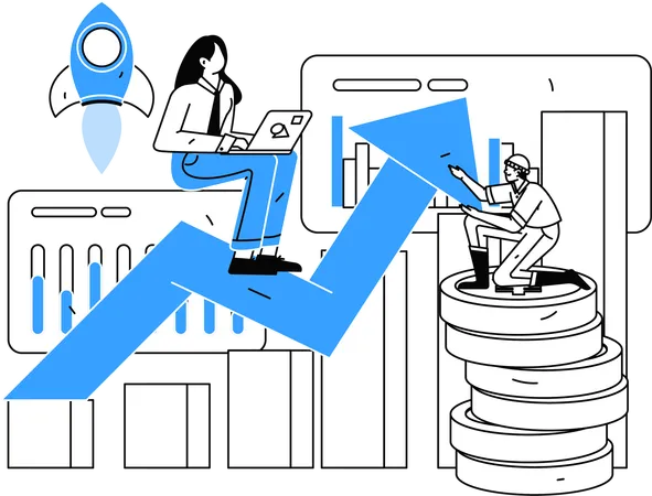 Empresária avalia taxa de sucesso de lançamento entre usuários  Ilustração