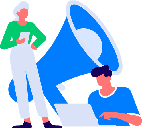 El empresario anuncia las fechas límite a los empleados  Ilustración