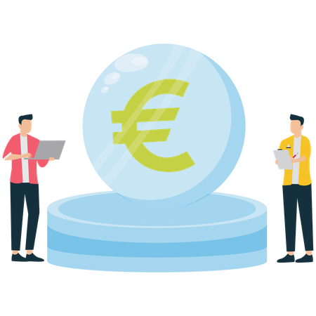Empresário apresenta previsão de perspectivas econômicas europeias  Ilustração