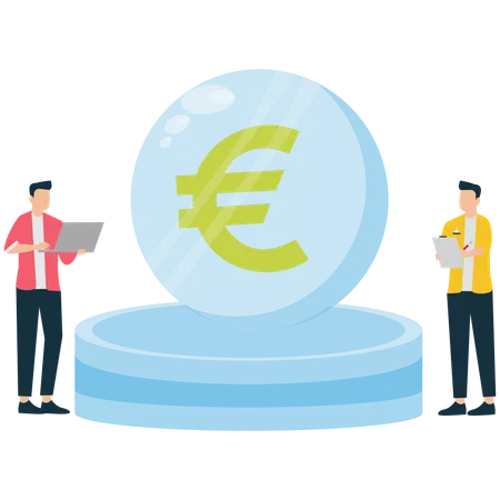 Empresário apresenta previsão de perspectivas econômicas europeias  Ilustração