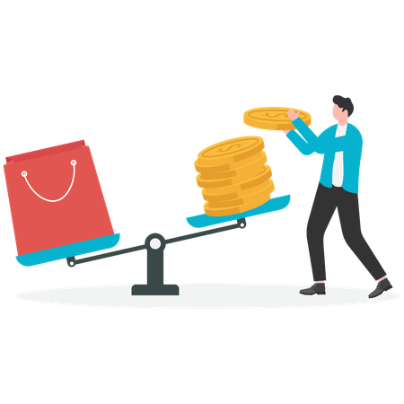 Empresario aumenta precios de materias primas  Ilustración