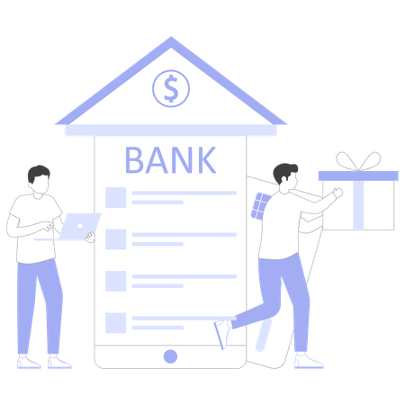 Empresário com estratégias de investimento  Ilustração