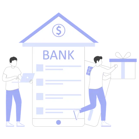 Empresário com estratégias de investimento  Ilustração