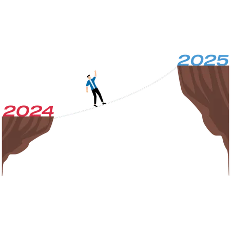 Empresário vai de 2024 a 2025  Ilustração