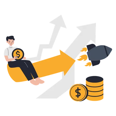 Empresário lança nova startup  Ilustração
