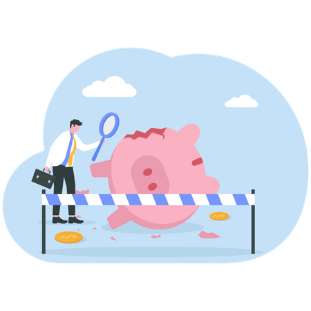 El empresario limita sus ganancias  Ilustración