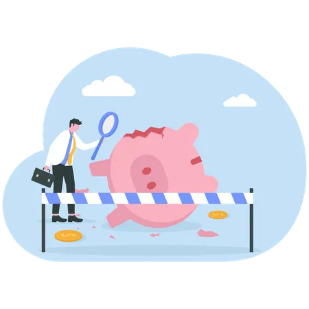El empresario limita sus ganancias  Ilustración