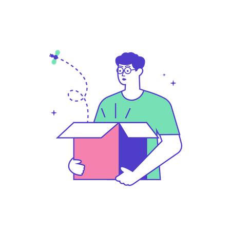 Empty box  Illustration