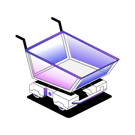 Empty Cart  Illustration