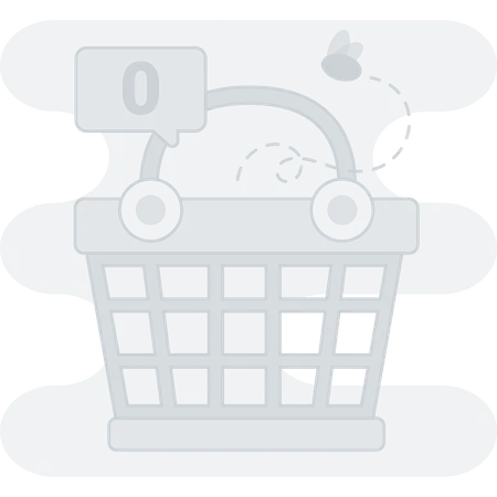 Empty Cart  Illustration