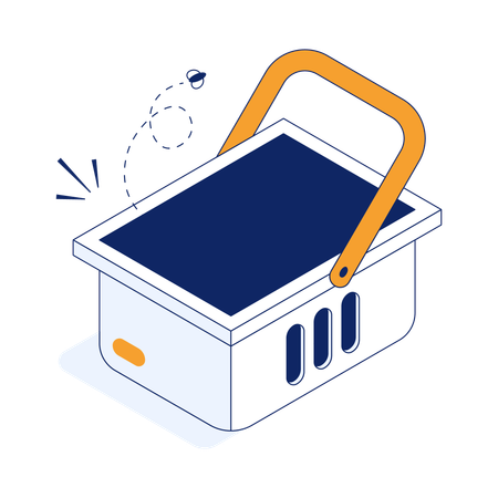 Empty cart  Illustration