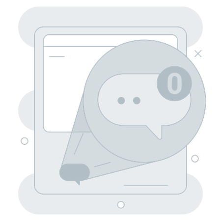 Empty Comment  Illustration