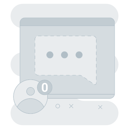 Empty Comment  Illustration