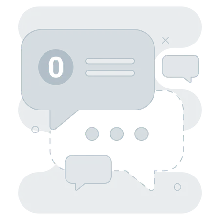 Empty Comment  Illustration
