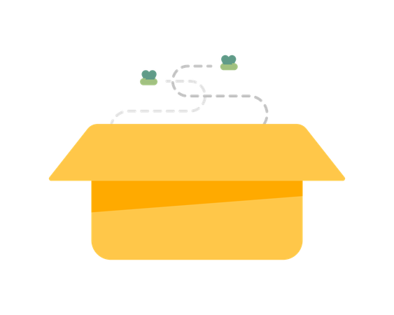 Empty file folder  Illustration