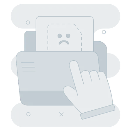 Empty File  Illustration