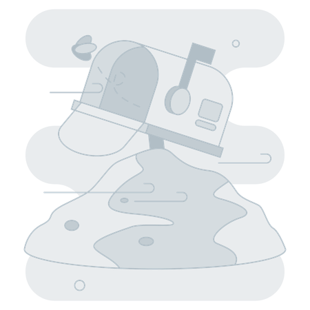 Empty Message  Illustration