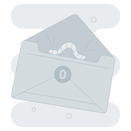 Empty Message  Illustration