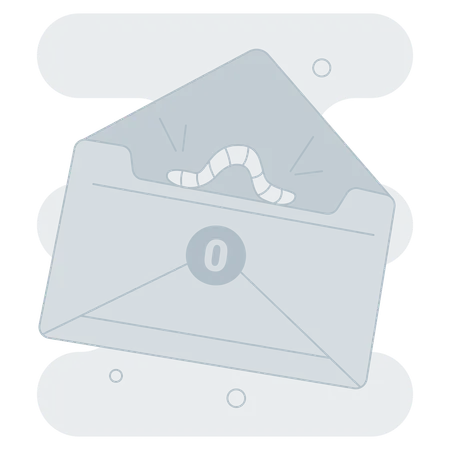 Empty Message  Illustration